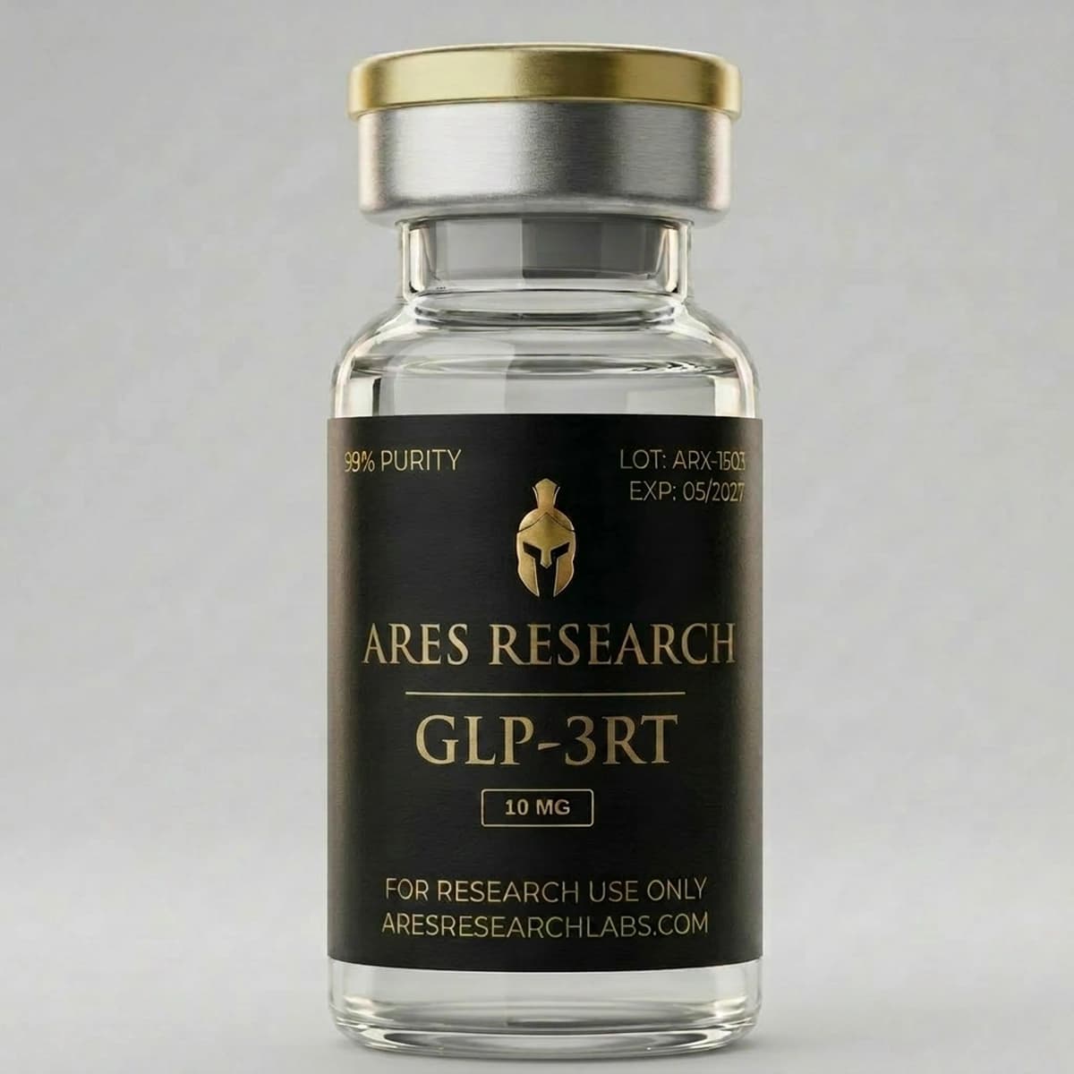 Ares Research research peptide vial
