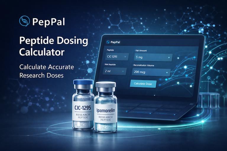 Peptide Calculator: Free Reconstitution, Syringe Units & Dosage Tool |  PepPal
